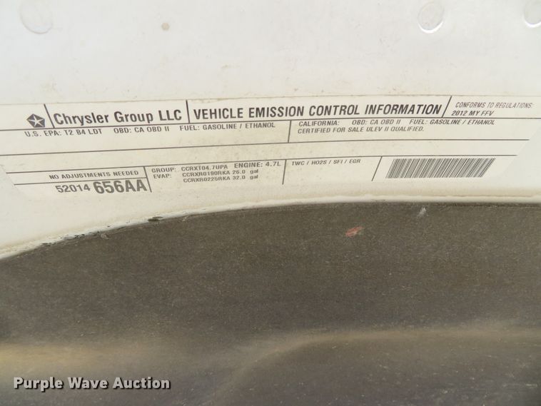 image for item DH0545 2012 Dodge Ram 1500  Quad Cab pickup truck