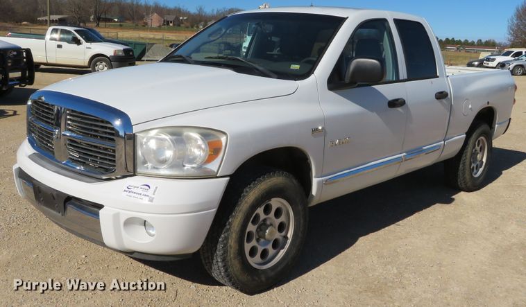 image for item DH0546 2008 Dodge Ram 1500  Quad Cab pickup truck