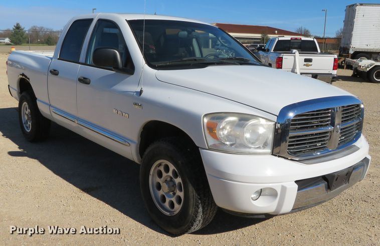 image for item DH0546 2008 Dodge Ram 1500  Quad Cab pickup truck