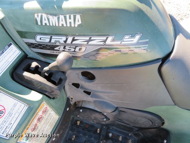 image for item DH0547 2014 Yamaha Grizzly 450  ATV