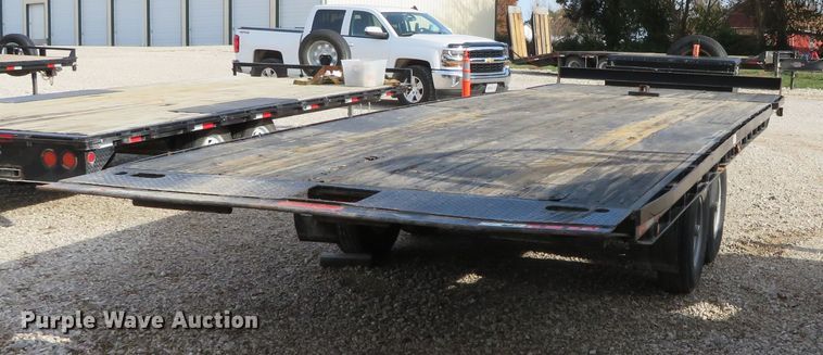 image for item DH0568 2008 Trailerman DHT8420N14 tilt deck utiltiy trailer