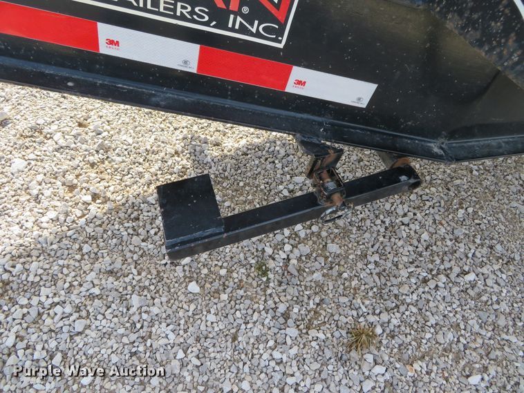 image for item DH0568 2008 Trailerman DHT8420N14 tilt deck utiltiy trailer