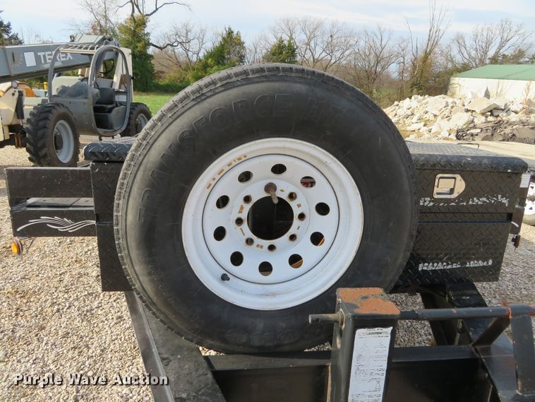 image for item DH0568 2008 Trailerman DHT8420N14 tilt deck utiltiy trailer