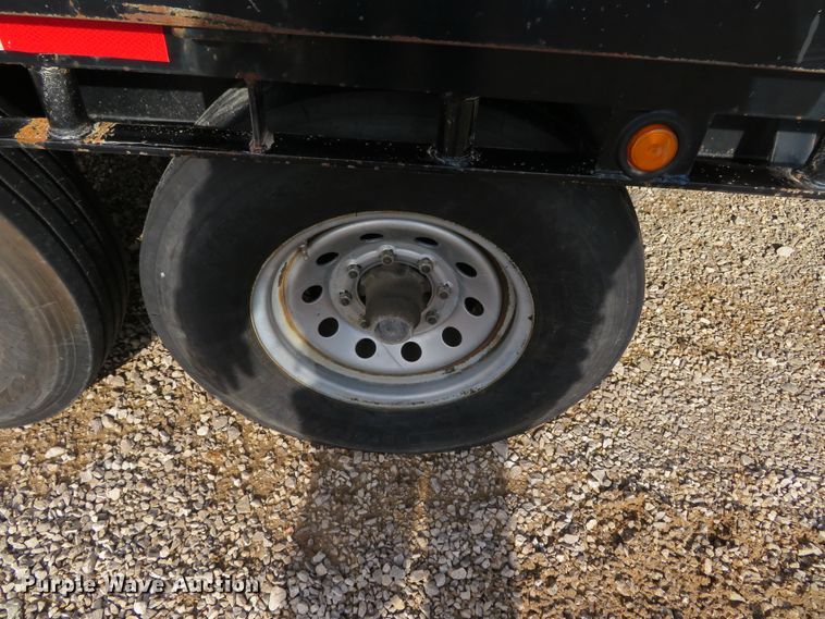 image for item DH0568 2008 Trailerman DHT8420N14 tilt deck utiltiy trailer