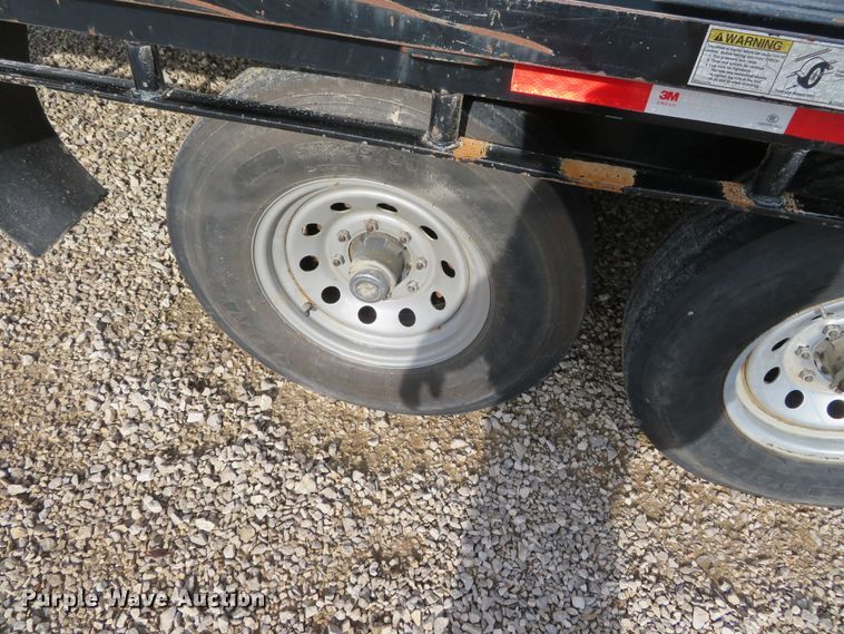 image for item DH0568 2008 Trailerman DHT8420N14 tilt deck utiltiy trailer