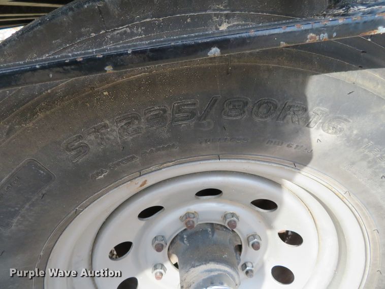 image for item DH0568 2008 Trailerman DHT8420N14 tilt deck utiltiy trailer