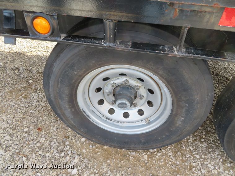 image for item DH0568 2008 Trailerman DHT8420N14 tilt deck utiltiy trailer