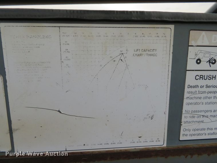 image for item DH0569 2006 Terex TH842C  telehandler