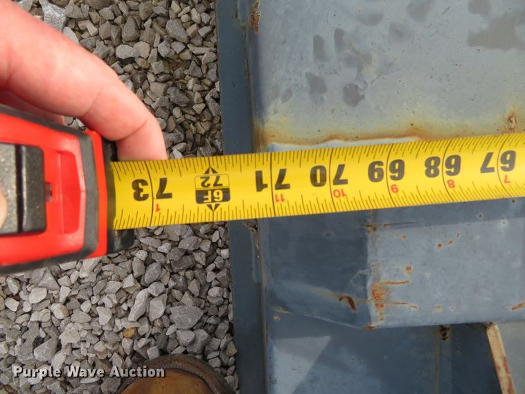 image for item DH0571 2018 Wolverine skid steer rotary mower