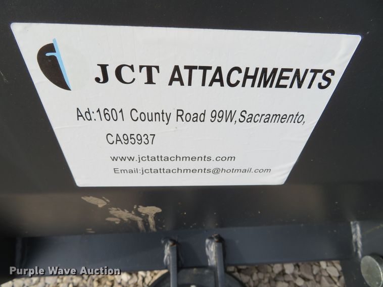 image for item DH0573 JCT skid steer blate