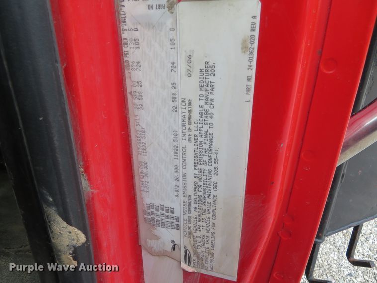 image for item DH0576 2007 Sterling LT8500  dump truck