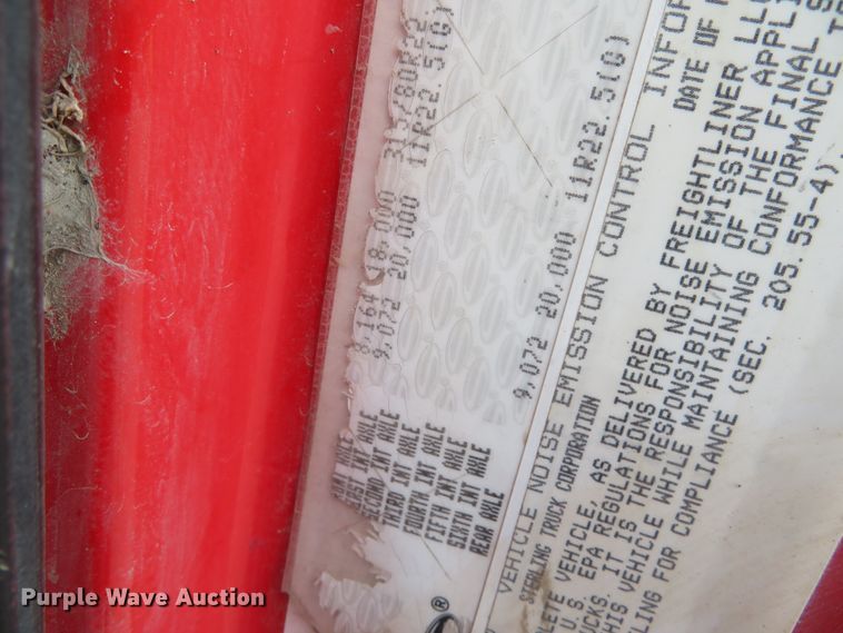 image for item DH0576 2007 Sterling LT8500  dump truck