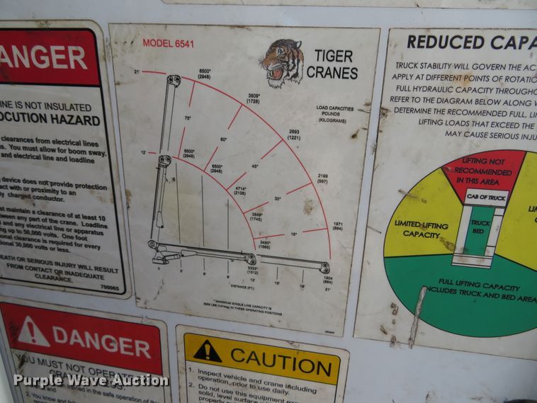 image for item DH0590 2007 Chevrolet C5500  service truck with crane