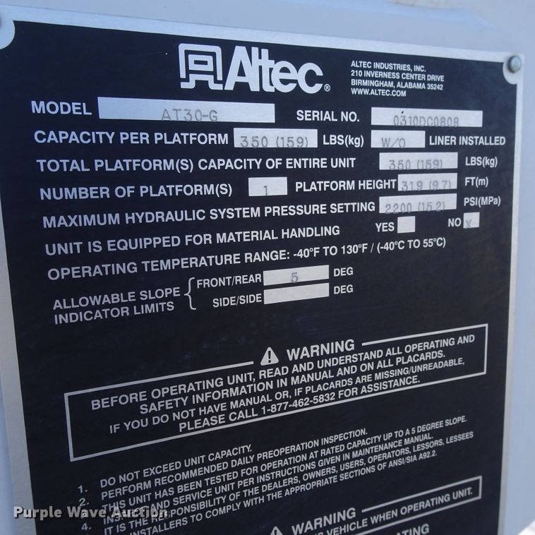 image for item DI0795 2011 Ford F450 Super Duty  bucket truck