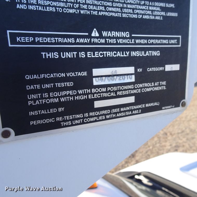 image for item DI0795 2011 Ford F450 Super Duty  bucket truck