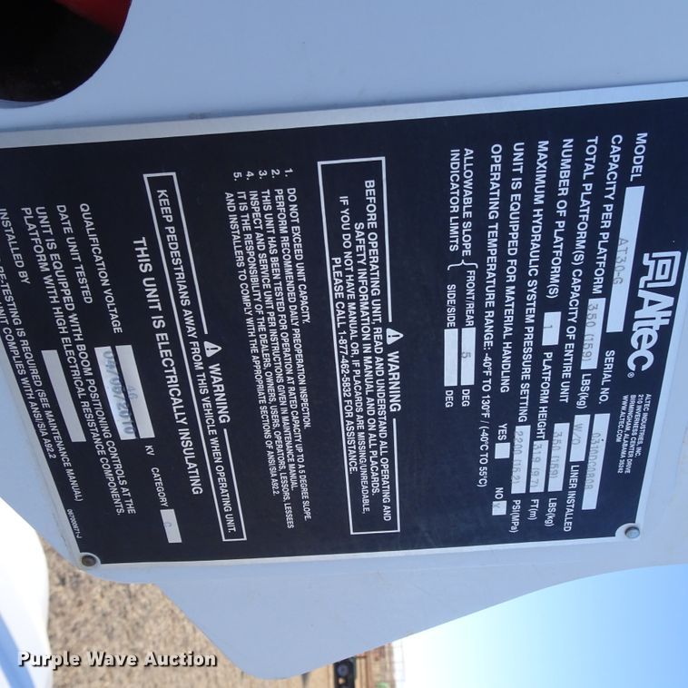 image for item DI0795 2011 Ford F450 Super Duty  bucket truck