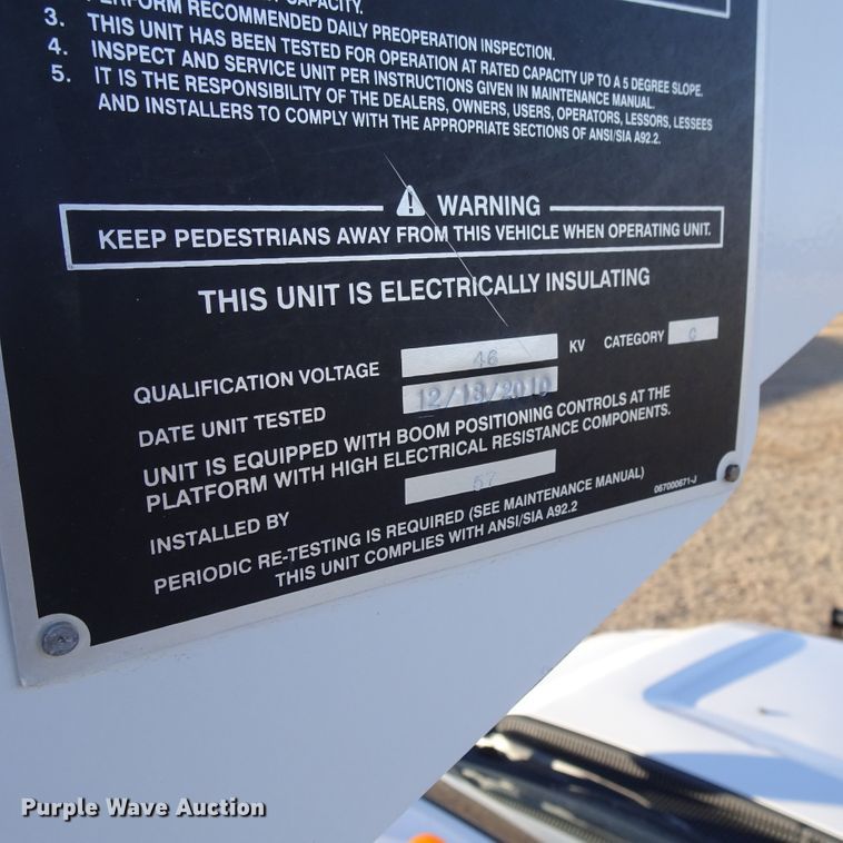 image for item DI0796 2011 Ford F450 Super Duty  bucket truck