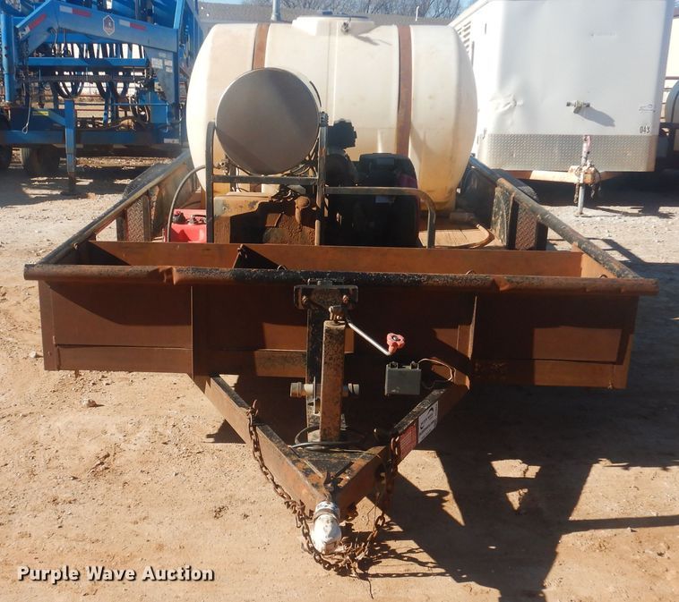 image for item DI3624 2006 Tex Mex utility trailer with pressure washer