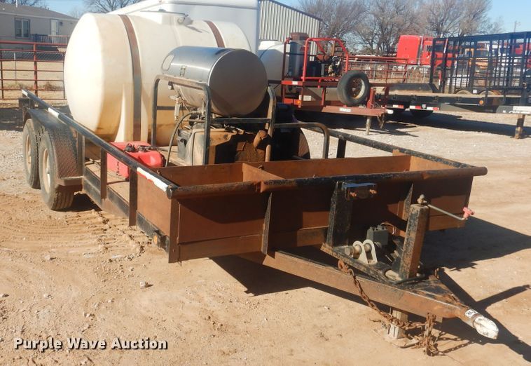 image for item DI3624 2006 Tex Mex utility trailer with pressure washer