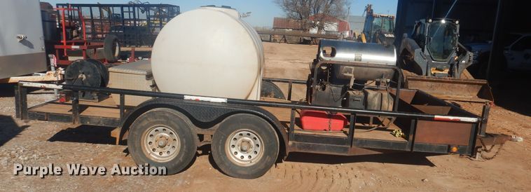 image for item DI3624 2006 Tex Mex utility trailer with pressure washer