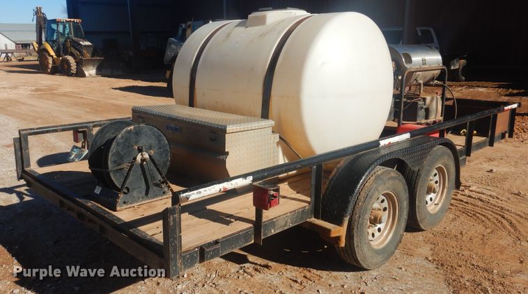 image for item DI3624 2006 Tex Mex utility trailer with pressure washer