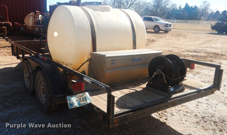 image for item DI3624 2006 Tex Mex utility trailer with pressure washer