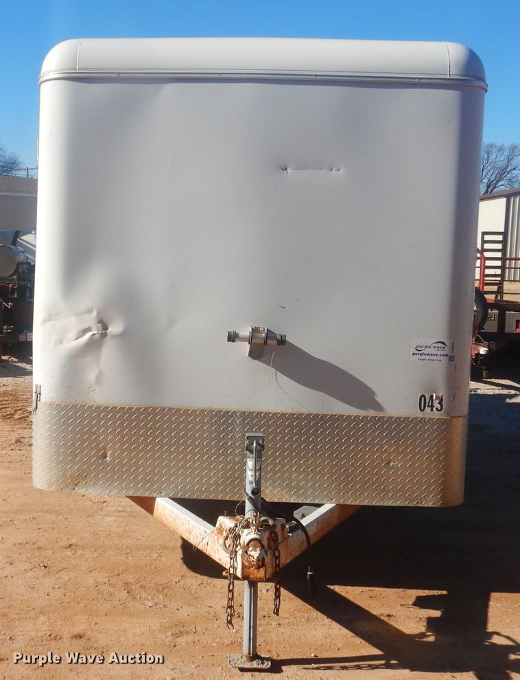 image for item DI3625 2010 CM enclosed cargo trailer with pressure washer