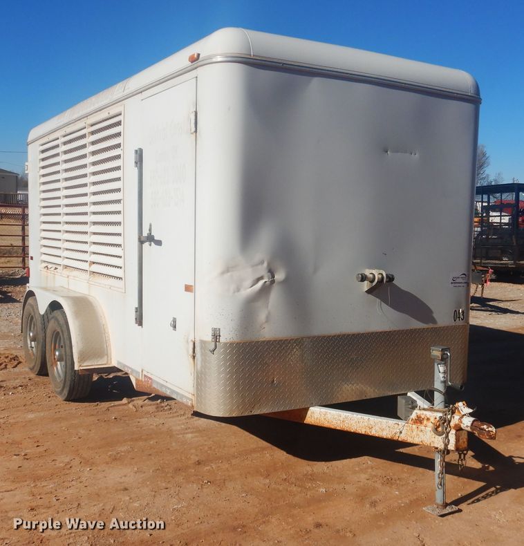 image for item DI3625 2010 CM enclosed cargo trailer with pressure washer