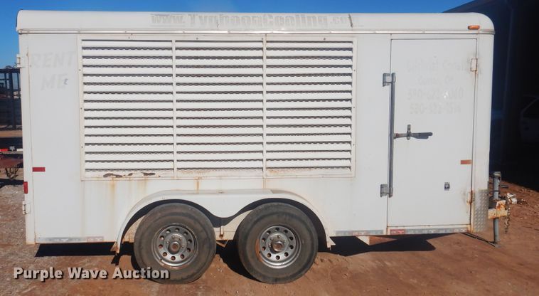 image for item DI3625 2010 CM enclosed cargo trailer with pressure washer