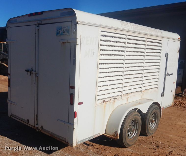 image for item DI3625 2010 CM enclosed cargo trailer with pressure washer