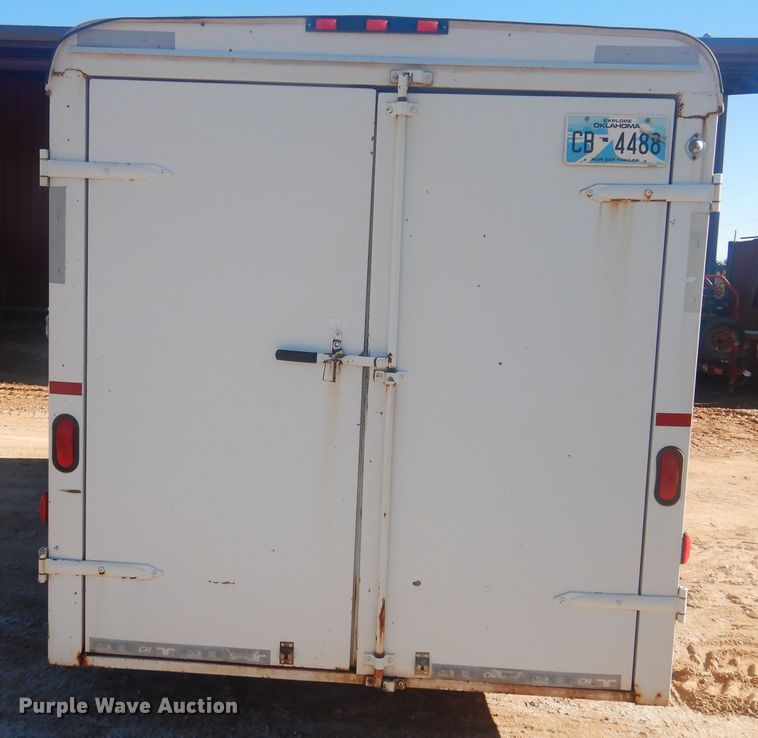 image for item DI3625 2010 CM enclosed cargo trailer with pressure washer