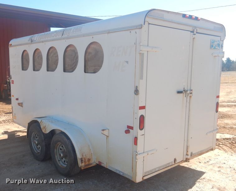 image for item DI3625 2010 CM enclosed cargo trailer with pressure washer