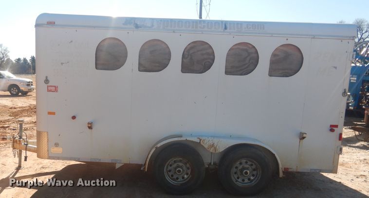 image for item DI3625 2010 CM enclosed cargo trailer with pressure washer