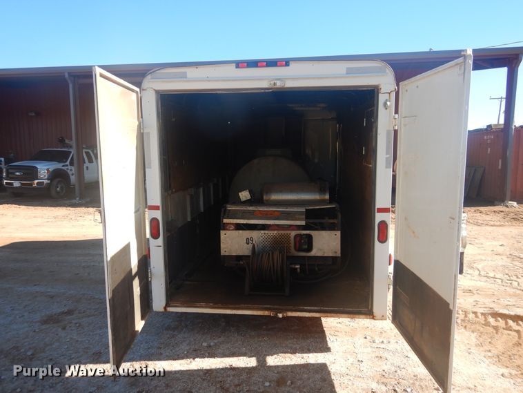image for item DI3625 2010 CM enclosed cargo trailer with pressure washer