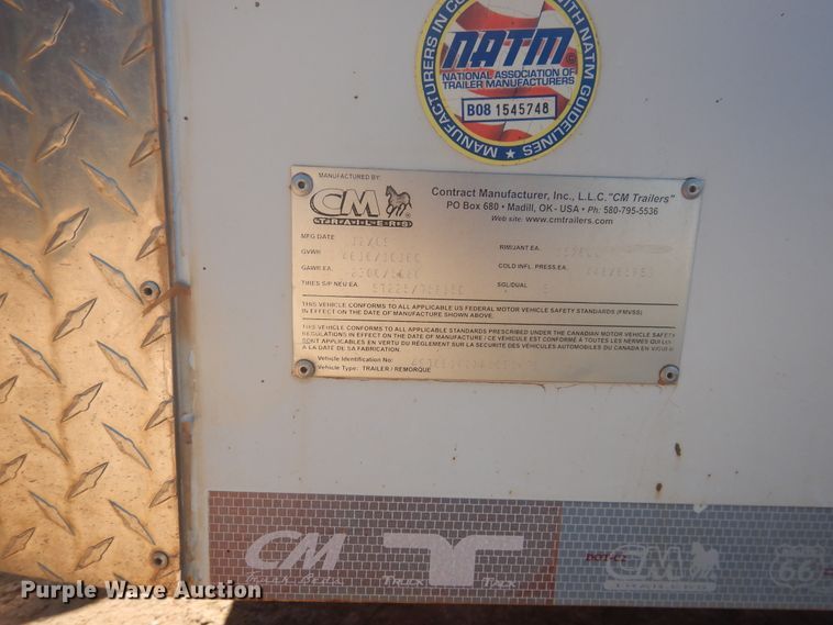 image for item DI3625 2010 CM enclosed cargo trailer with pressure washer