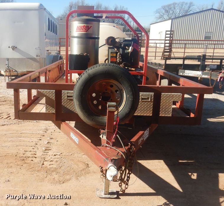image for item DI3626 2013 Horse Creek utility trailer with pressure washer