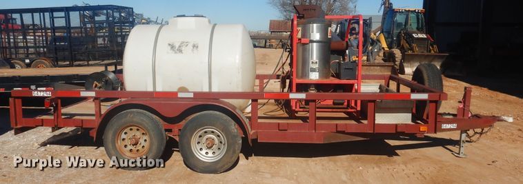 image for item DI3626 2013 Horse Creek utility trailer with pressure washer