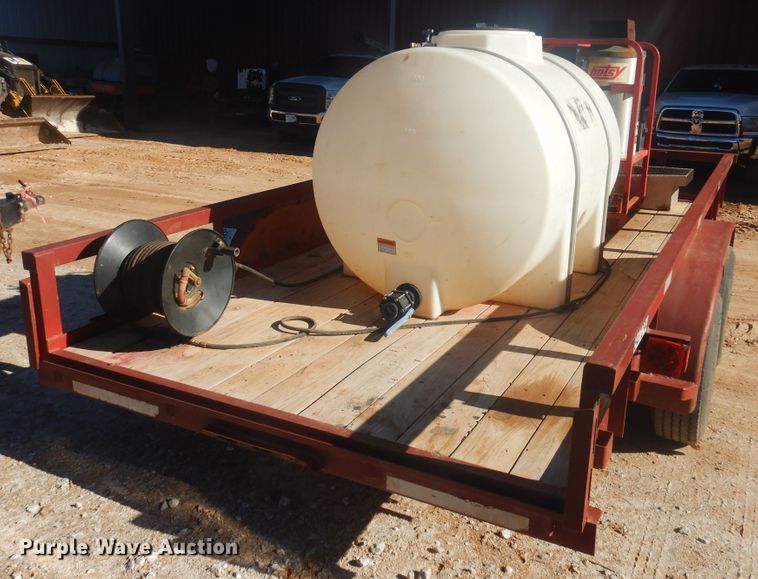 image for item DI3626 2013 Horse Creek utility trailer with pressure washer