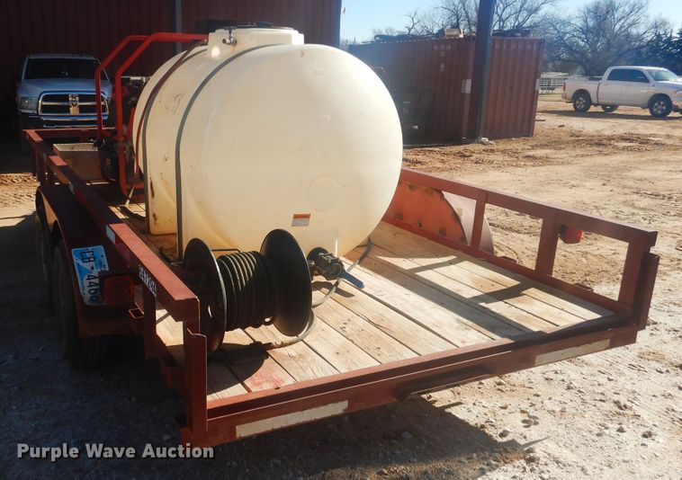 image for item DI3626 2013 Horse Creek utility trailer with pressure washer