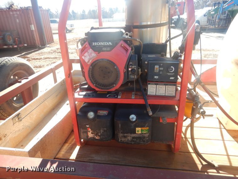 image for item DI3626 2013 Horse Creek utility trailer with pressure washer