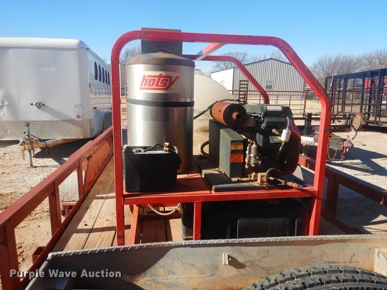 image for item DI3626 2013 Horse Creek utility trailer with pressure washer