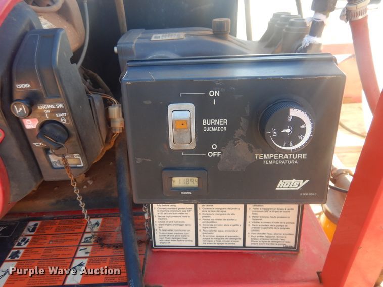 image for item DI3626 2013 Horse Creek utility trailer with pressure washer