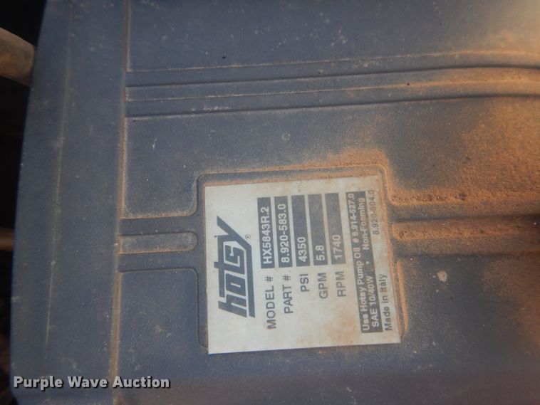 image for item DI3626 2013 Horse Creek utility trailer with pressure washer