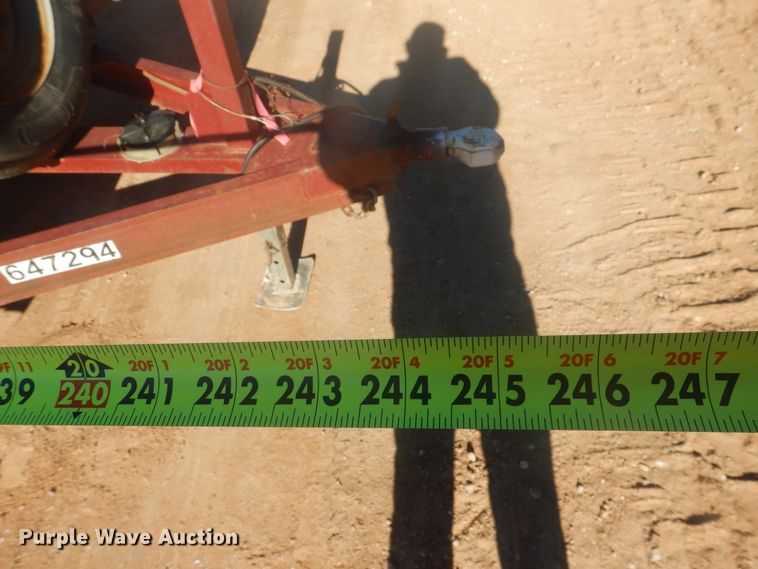 image for item DI3626 2013 Horse Creek utility trailer with pressure washer