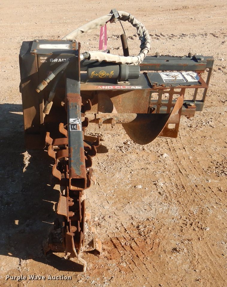 image for item DI3628 Bradco 62S skid steer trencher