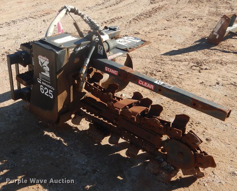 image for item DI3628 Bradco 62S skid steer trencher