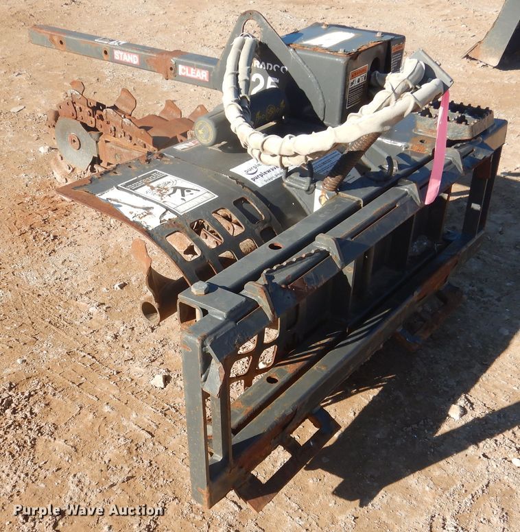 image for item DI3628 Bradco 62S skid steer trencher