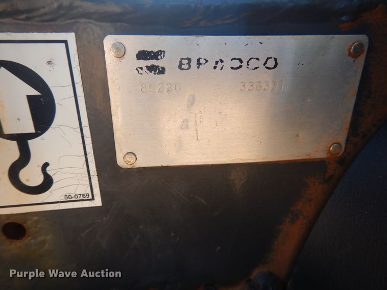 image for item DI3628 Bradco 62S skid steer trencher