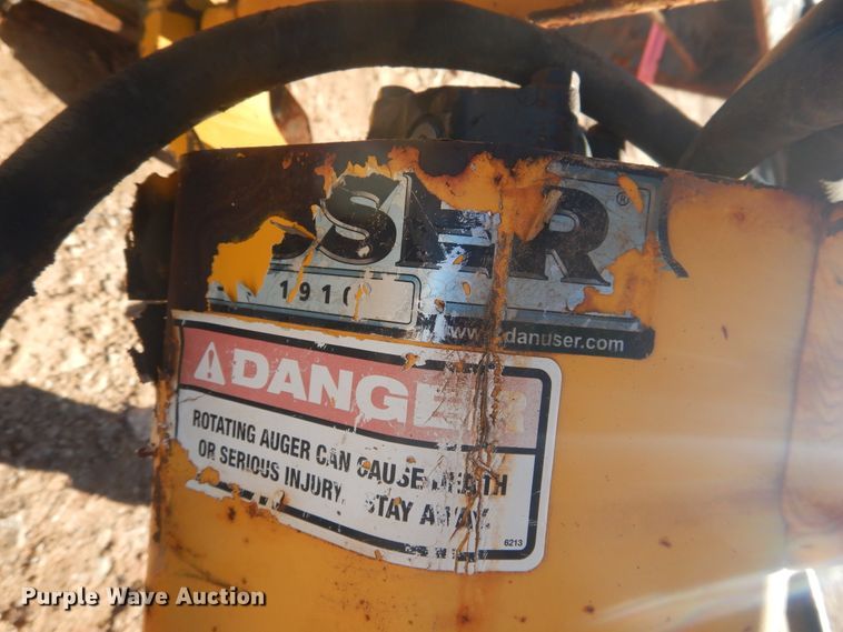 image for item DI3629 Danuser skid steer auger