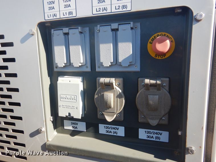 image for item DI3632 2014 Top Hat utility trailer with light plant